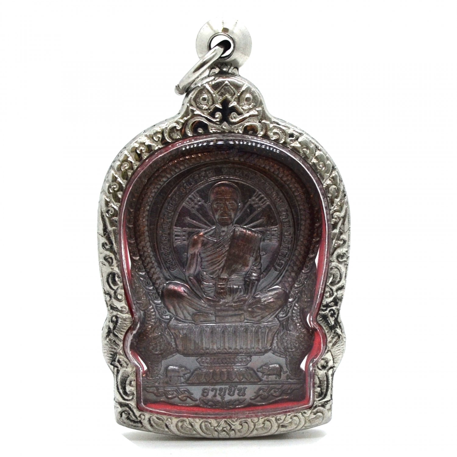 Thailand Buddha Jewelry Amulet Laung Phor Koon Balisuddho Wat Baanrai