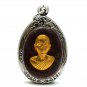 Thailand Buddha Jewelry Amulet Laung Phor Koon Balisuddho Wat Baanrai Temlpe Talisman Amulet Protect