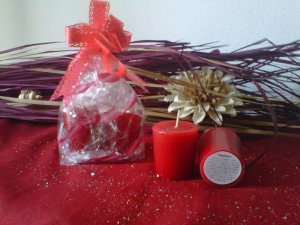 Apple Jack n peel votive