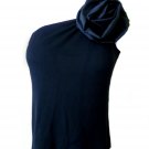black one strap top/ Size:2XL