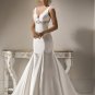 Back Bowknot Embellished Sexy Design Wedding Bridal Dress