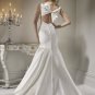 Back Bowknot Embellished Sexy Design Wedding Bridal Dress