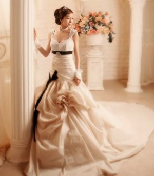 Custom Made- Gown Sweetheart Wedding Dress White Cocktail Bridesmaid Ball Prom Gown