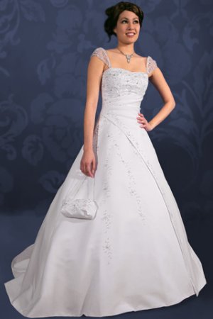 Custom Made- Beads Embellished Embroidery Wedding Dress Cocktail Bridesmaid Ball Prom Gown S3