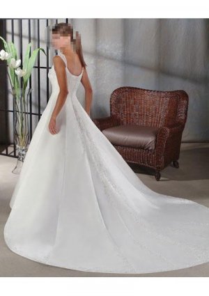 Custom Made- Beads Embellished Spaghetti Strap Wedding Dress Cocktail Bridesmaid Ball Prom Gown S8