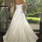 Custom Made- Beads Embellished Strapless Sexy Wedding Dress Cocktail Bridesmaid Ball Prom Gown Q6