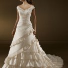 Custom Made- Boat Collar Zipper Sexy Wedding Bride Dress Cocktail Bridesmaid Ball Prom Y2