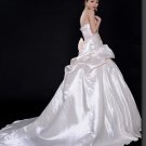 Custom Made- Bowtie Waist Light Pink sexy Wedding Bride Dress Cocktail Bridesmaid Ball Prom
