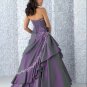 Custom Made- Strapless Ruched Floral Sexy Wedding Bride Dress Cocktail Bridesmaid Ball Prom Y