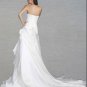 Custom Made- Chapel Train Drawstring Back Wedding Bride Dress Cocktail Bridesmaid Ball Prom Y