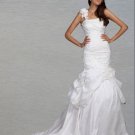 Custom Made- Chapel Train Single Aglet D'tring Wedding Bride Dress Cocktail Bridesmaid Ball Prom Y