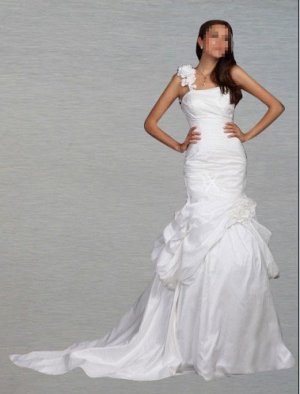 Custom Made- Chapel Train Single Aglet D'tring Wedding Bride Dress Cocktail Bridesmaid Ball Prom Y