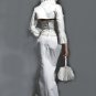 Custom Made- Coat Style With Cape Long Wedding Bride Dress Cocktail Bridesmaid Ball Prom Y