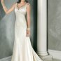 Custom Made- Deep V-Neck Beads Embellish Wedding Bride Dress Cocktail Bridesmaid Ball Prom Y