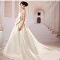 Custom Made- Diamond Embellished Bowknot Wedding Bride Dress Cocktail Bridesmaid Ball Prom