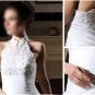 Custom Made- Elegant Bead Embroidery Chapel Train Wedding Bride Dress Cocktail Bridesmaid Ball Prom