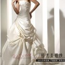 Custom Made- Elegant Pleated Off Shoulder Wedding Bride Dress Cocktail Bridesmaid Ball Prom