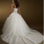 Custom Made- Embellished Pleated Long Hem Sexy Wedding Bride Dress Cocktail Bridesmaid Ball Prom R3