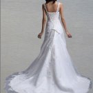 Custom Made- Embroidery Floor-Length Lace Hammock Wedding Bride Dress Cocktail Bridesmaid Ball
