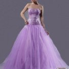 Custom Made- Embroidery Off-shoulder Long Wedding Bride Dress Cocktail Bridesmaid Ball Prom