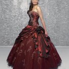 Custom Made- Strapless Sweetheart Sexy Wedding Bride Dress Cocktail Bridesmaid Ball Prom S2
