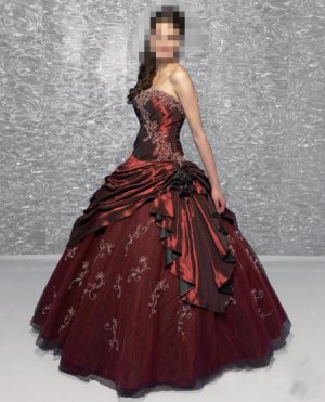 Custom Made- Strapless Sweetheart Sexy Wedding Bride Dress Cocktail Bridesmaid Ball Prom S2