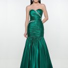 2011 Elegant Hunter Strapless Sweetheart Evening Dress Bridesmaid