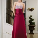 2011 Elegant Red Strapless Prom Formal Evening Dress Bridesmaid Wedding