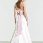 Designer White Strapless Evening Dress 2011 Prom Bridesmaid Wedding