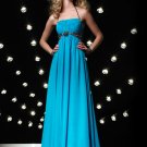 Elegant Halter Beading Empire Waist Evening Dress Prom Bridesmaid Wedding