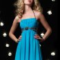Elegant Halter Beading Empire Waist Evening Dress Prom Bridesmaid Wedding