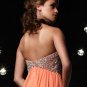 Elegant Halter Beading Empire Waist Evening Dress Prom Bridesmaid Wedding