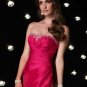 Hot Sale Sexy Strapless Beading Empire Waist Evening Dress Cocktail Prom Bridesmaid Wedding