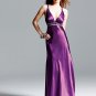 Ivory Cross Straps V Neck Evening Dress Formal Cocktail Prom Bridesmaid Wedding
