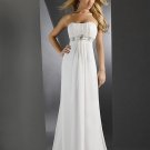 Custom Made-  Elegant Strapless Tube Top Evening Dress Cocktail Prom Bridesmaid Wedding