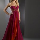 Hot Sale Elegant Burgundy Strapless Sweetheart Evening Dress Cocktail Prom Bridesmaid Wedding