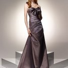 Hot Sale Elegant Brown Strapless Sweetheart Evening Dress Cocktail Prom Bridesmaid Wedding