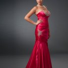 Hot Sale Elegant Fuchsia Strapless Sweetheart Evening Dress Cocktail Prom Bridesmaid Wedding