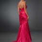 Hot Sale Elegant Fuchsia Strapless Sweetheart Evening Dress Cocktail Prom Bridesmaid Wedding