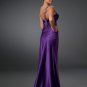 Hot Sale Elegant Purple One Shoulder Sweetheart Evening Dress Cocktail Prom Bridesmaid Wedding