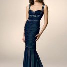 Elegant Black Green Spaghetti Straps Sweetheart Evening Dress Cocktail Prom Bridesmaid Wedding