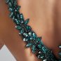 Elegant Black Green Spaghetti Straps Sweetheart Evening Dress Cocktail Prom Bridesmaid Wedding