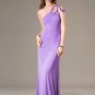 Custom Made Design White One Strap Tube Top Evening Dress Cocktail Prom Bridesmaid Wedding