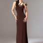 Custom Made Design White One Strap Tube Top Evening Dress Cocktail Prom Bridesmaid Wedding