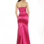 Hot Sale Elegant Light Red Strapless Sweetheart Evening Dress Cocktail Prom Bridesmaid Wedding