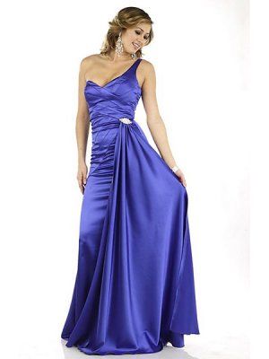 Hot Sale Elegant Lavender One Shoulder Sweetheart Evening Dress Cocktail Prom Bridesmaid Wedding
