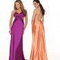 Elegant Rhinestone Empire Waist Ruffles Evening Dress Cocktail Prom Bridesmaid Wedding