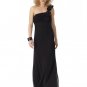 Hot Sale Elegant Purple One Strap Tube Top Evening Dress Formal Cocktail Prom Bridesmaid Wedding