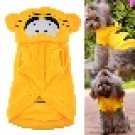 Lovely Tiger Print Dog Coral Fleece Jacket Jumpsuit Pet Costume Apparel