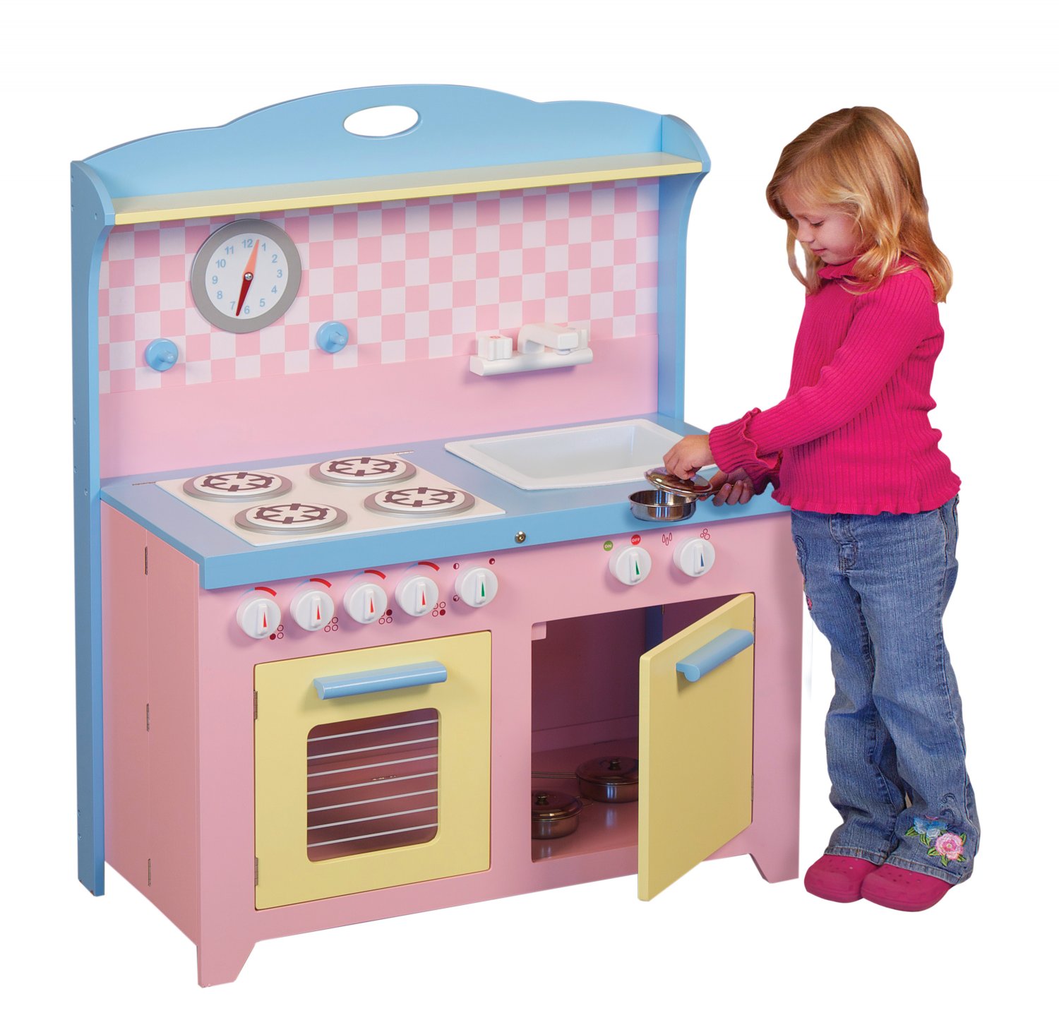 folding toy kitchen